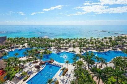 resort by ocean