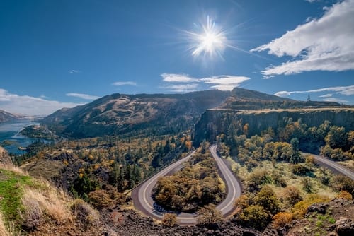 fall foliage gorge