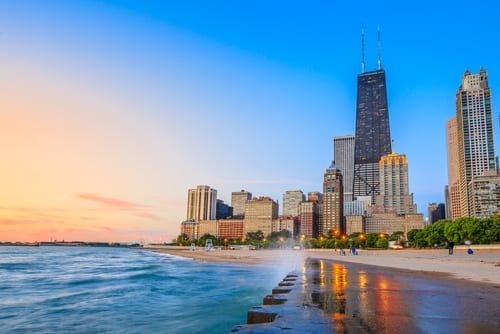City of Chicago lakefront