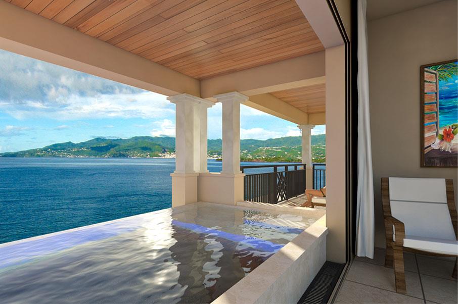 infinity pool 2 - sandals
