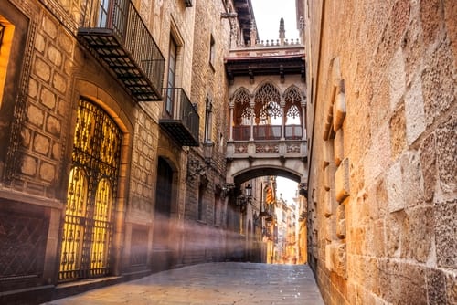 gothic quarter edit barcelona