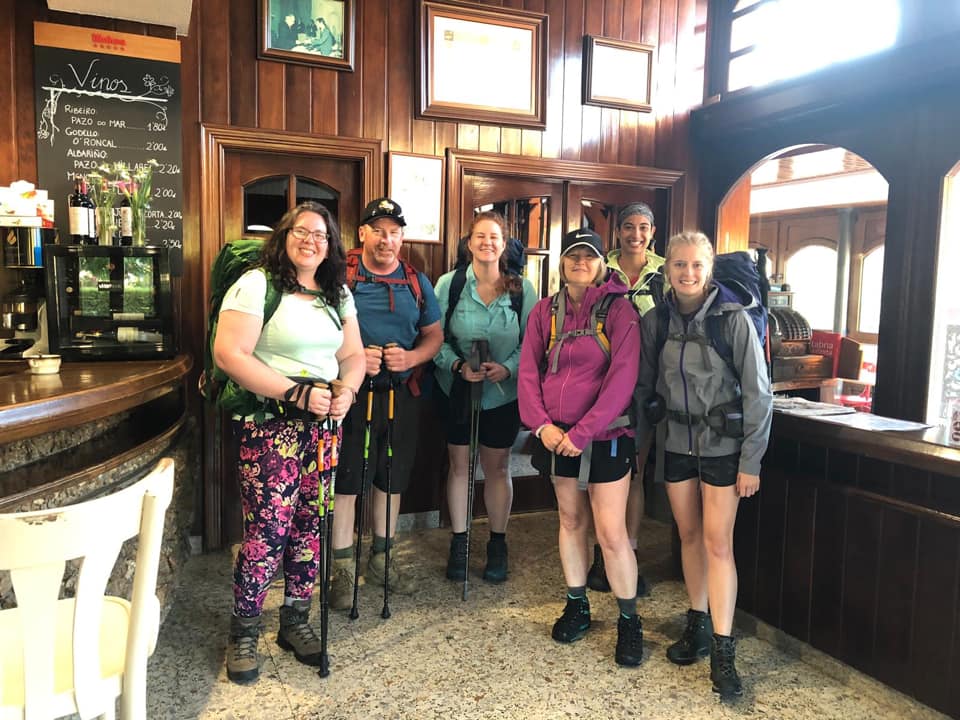 Camino hikers
