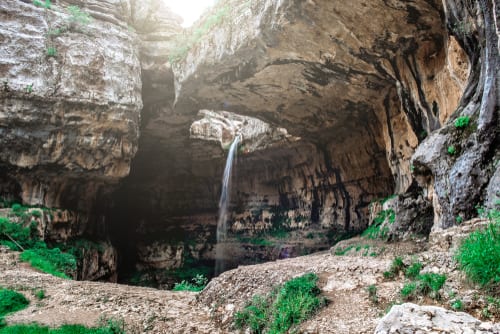 Baatara Gorge Waterfall, Lebanon