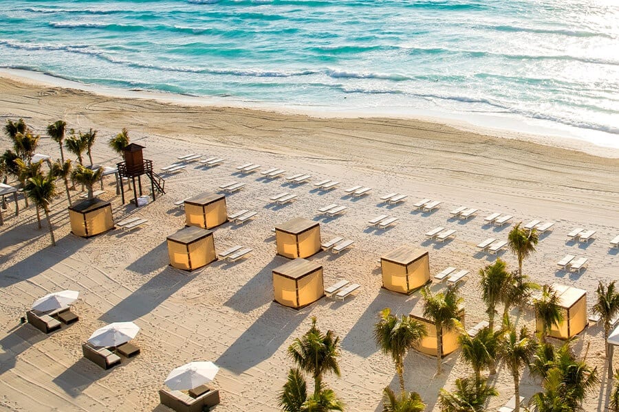 honeymoon le blanc beach