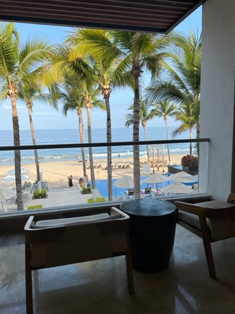 ocean view from room 