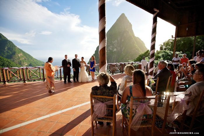 ladera resort destination wedding st. lucia
