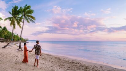 Central & South America Couple on the Beach